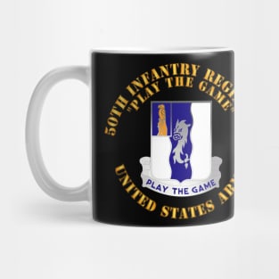 DUI - 50th Infantry Regiment - Play the Game Mug